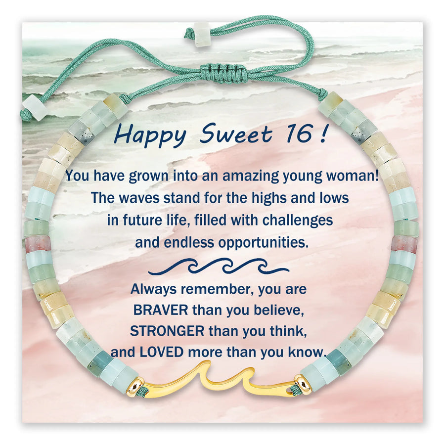 Green Wave Bracelet
