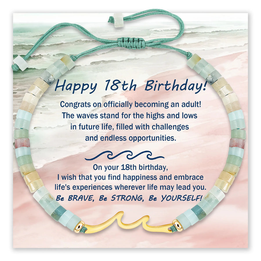 Green Wave Bracelet