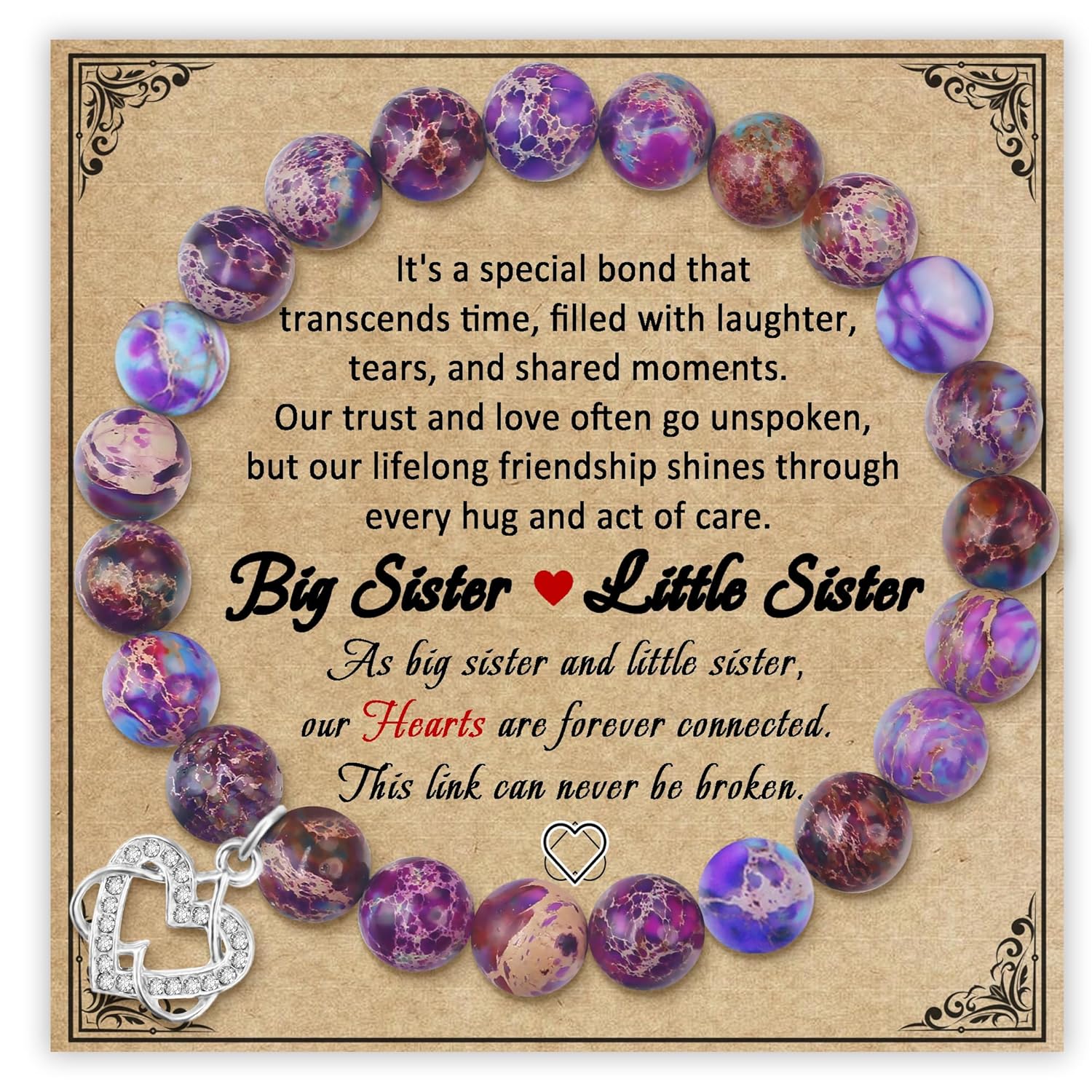 Sereney Best Friend Birthday Gifts for Women as Bestie Gift for Best Friend, Golden Crown Bestie Birthday Gifts for Her as Bestie Bracelet Friendship Gifts Best Friend Bracelets