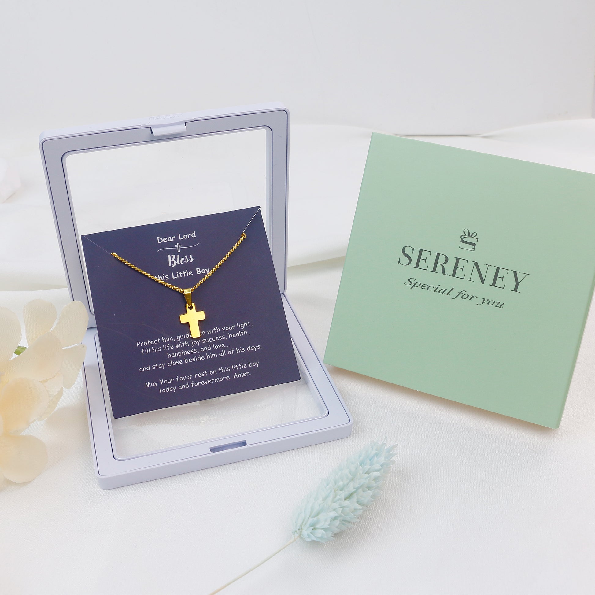 Gold Cross Necklace