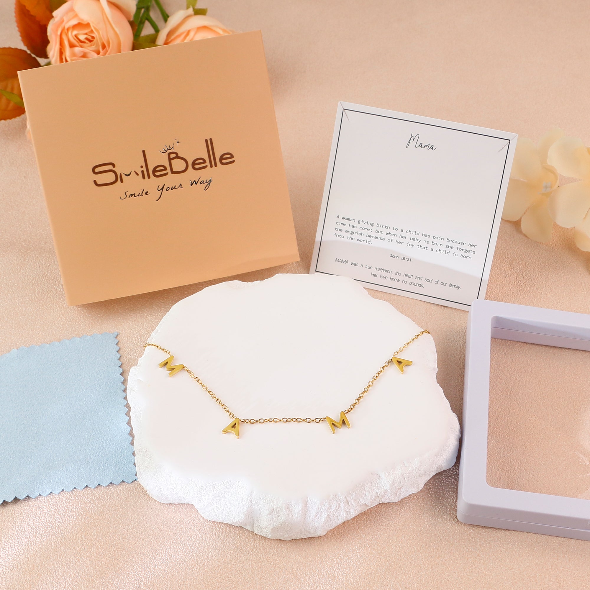 Golden Mother Necklace