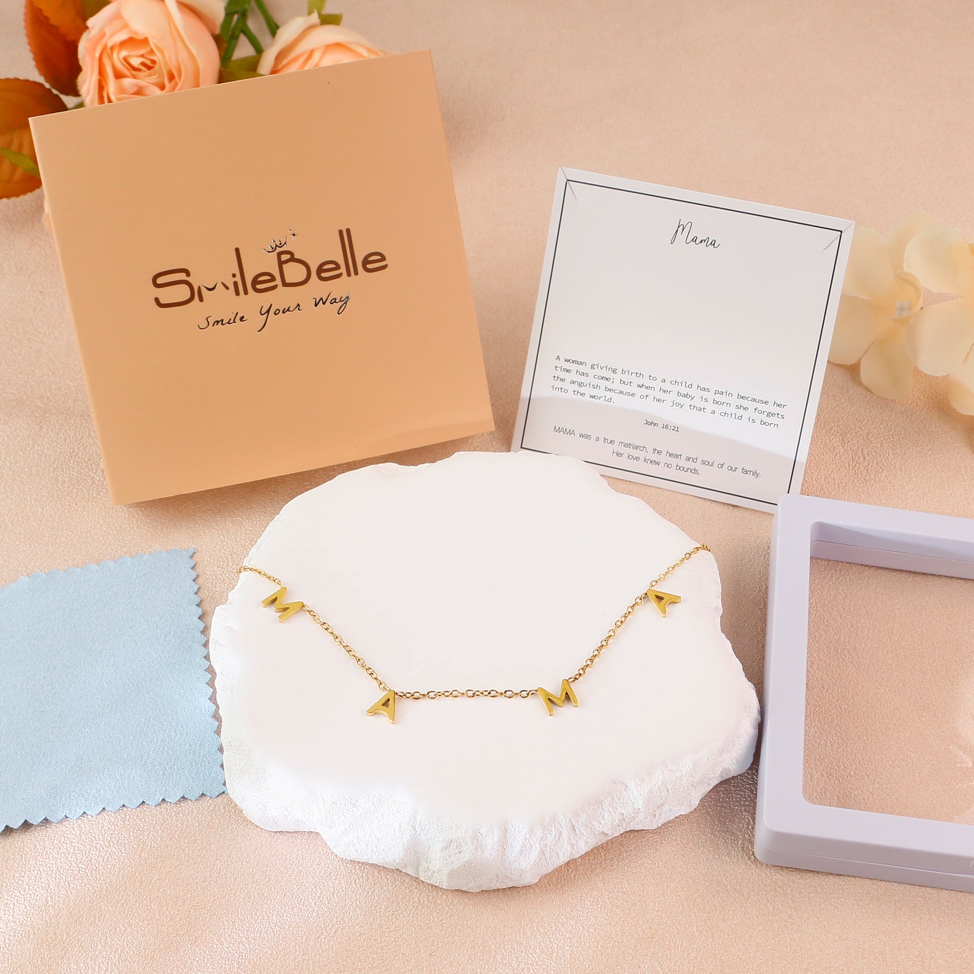 Golden Mother Necklace