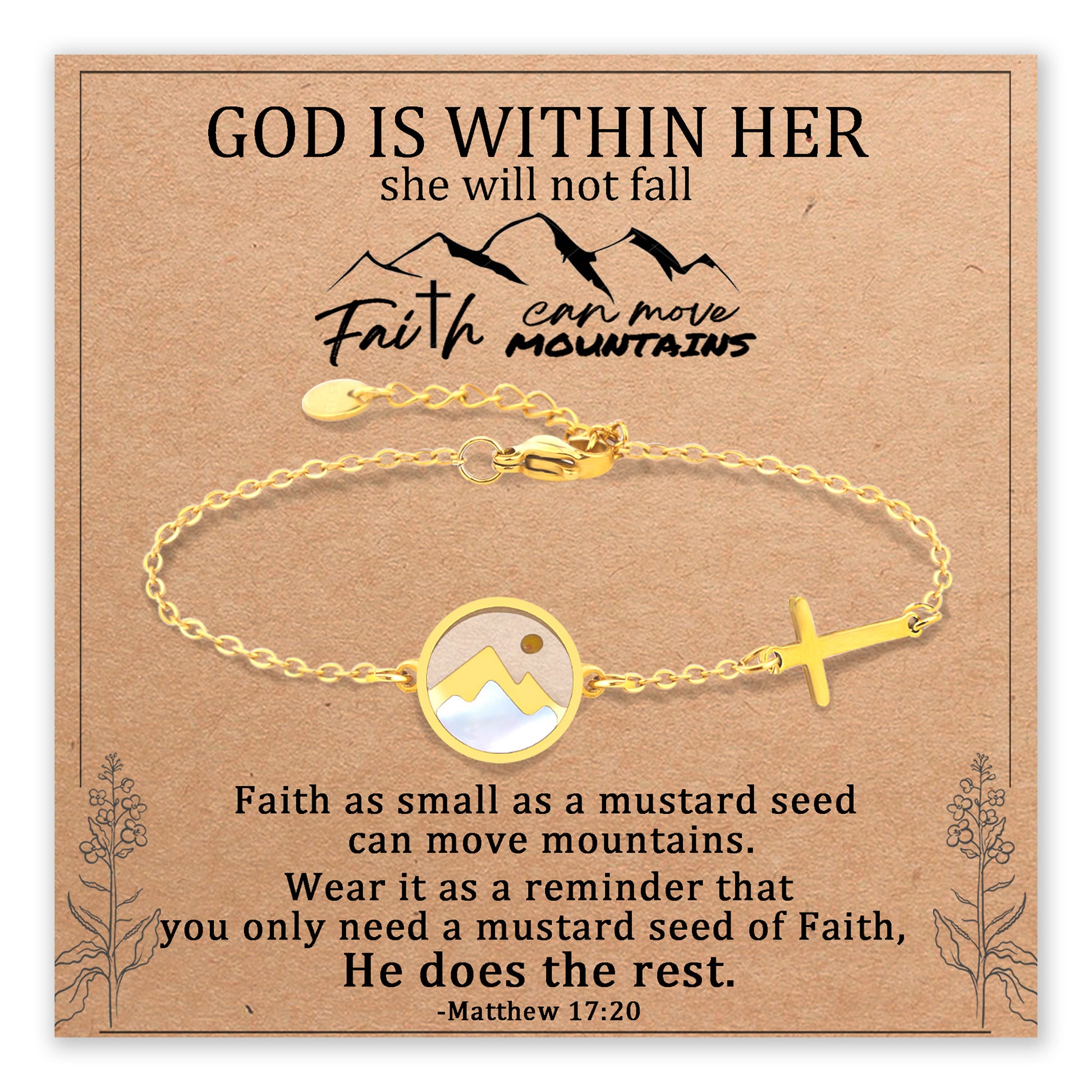 Mustard Seed Faith Bracelet