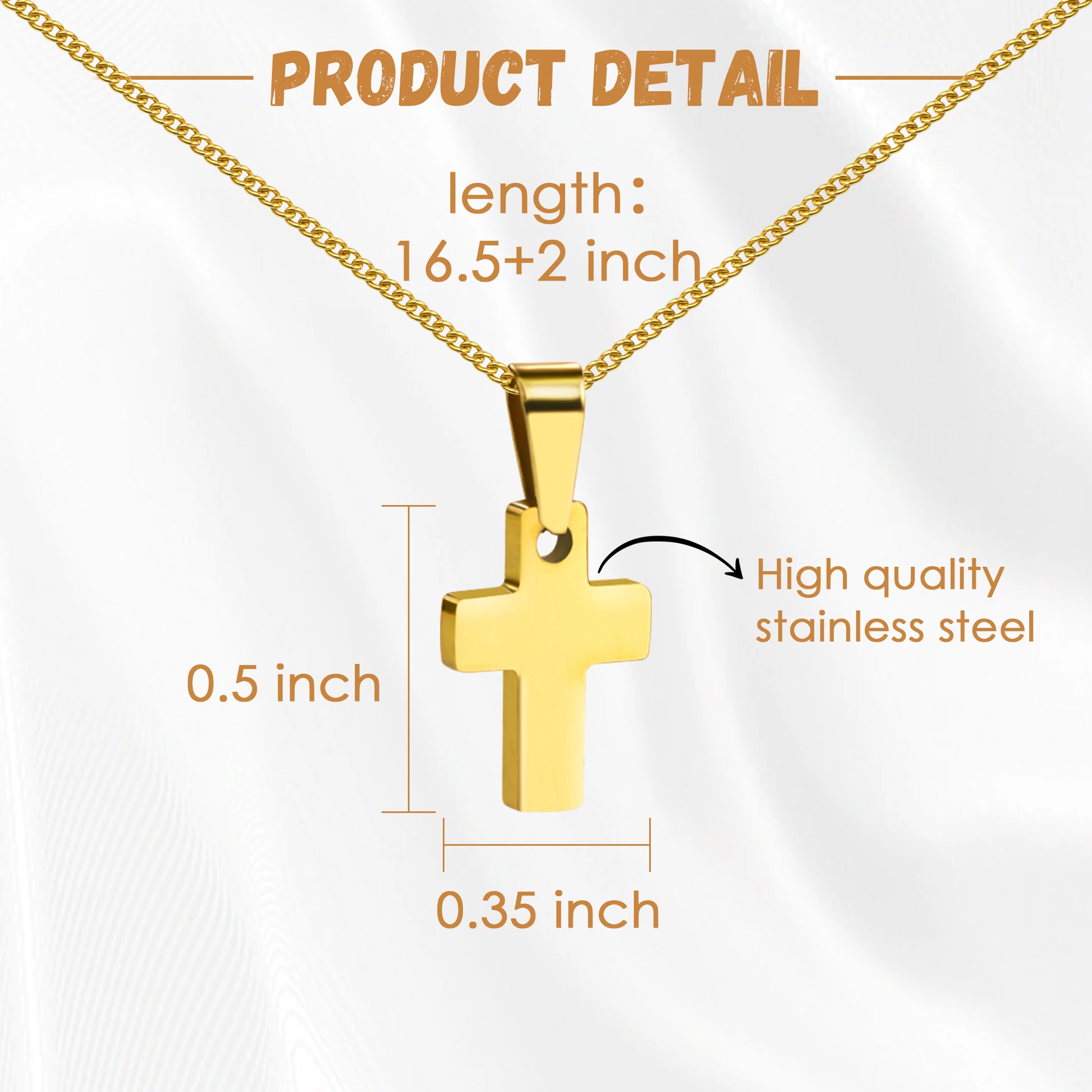 Gold Cross Necklace