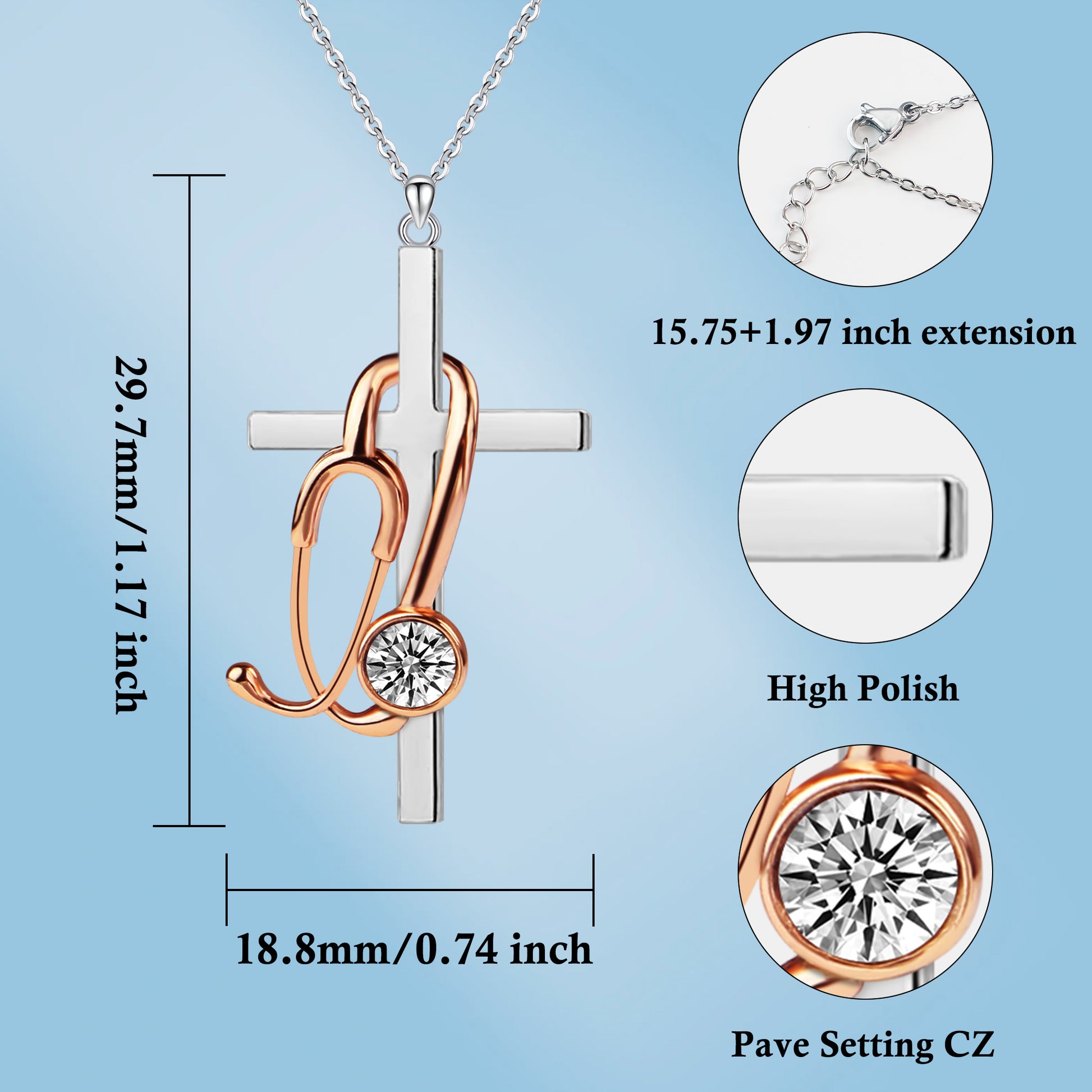 Nurse Necklace for Women