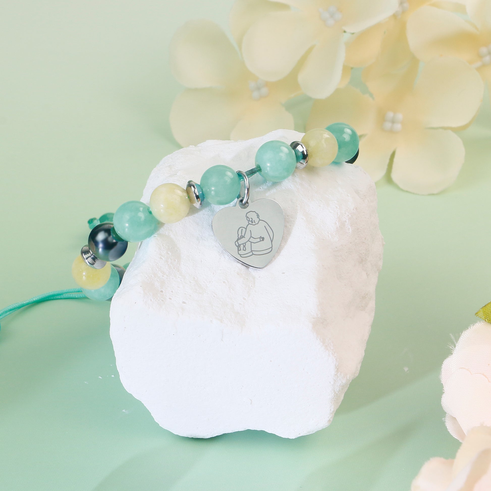 Handmade Grandma Granddaughter Bracelet