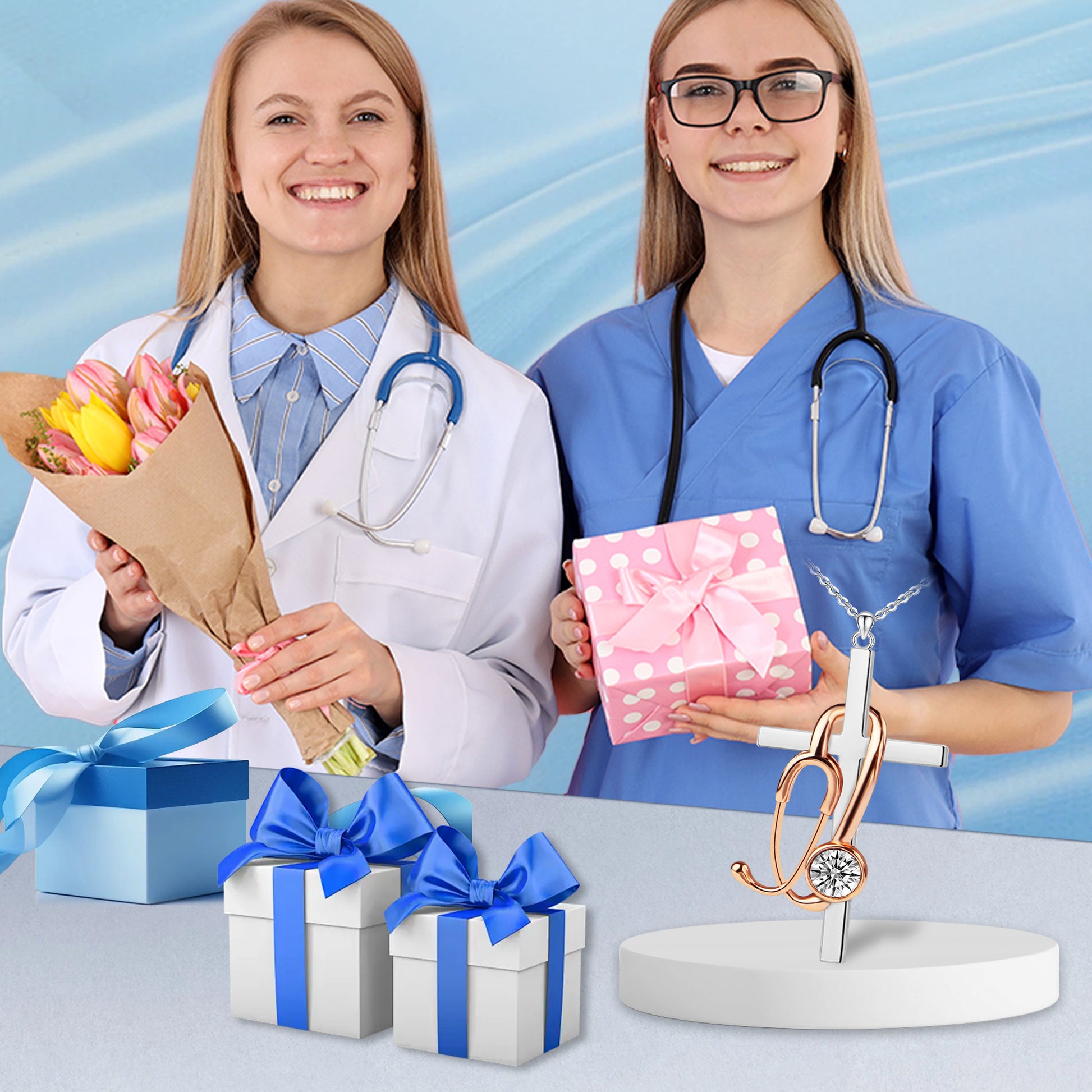 Nurse Necklace for Women