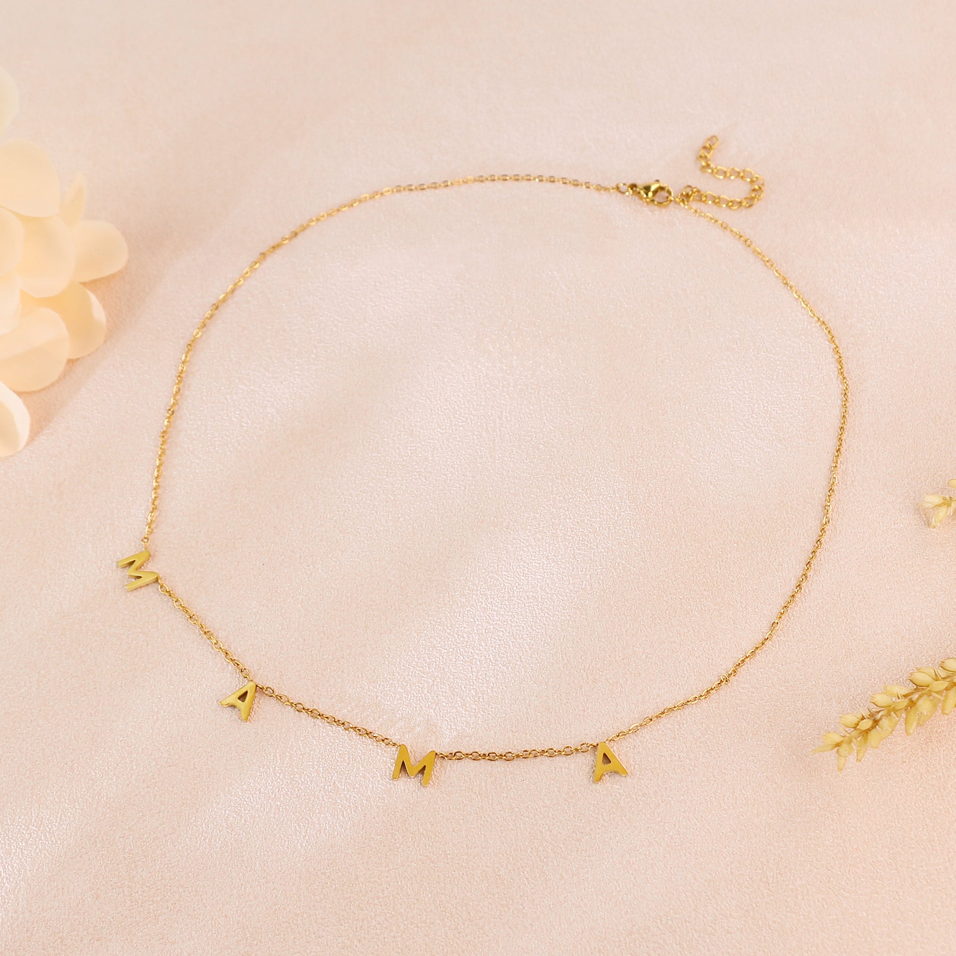 Golden Mother Necklace