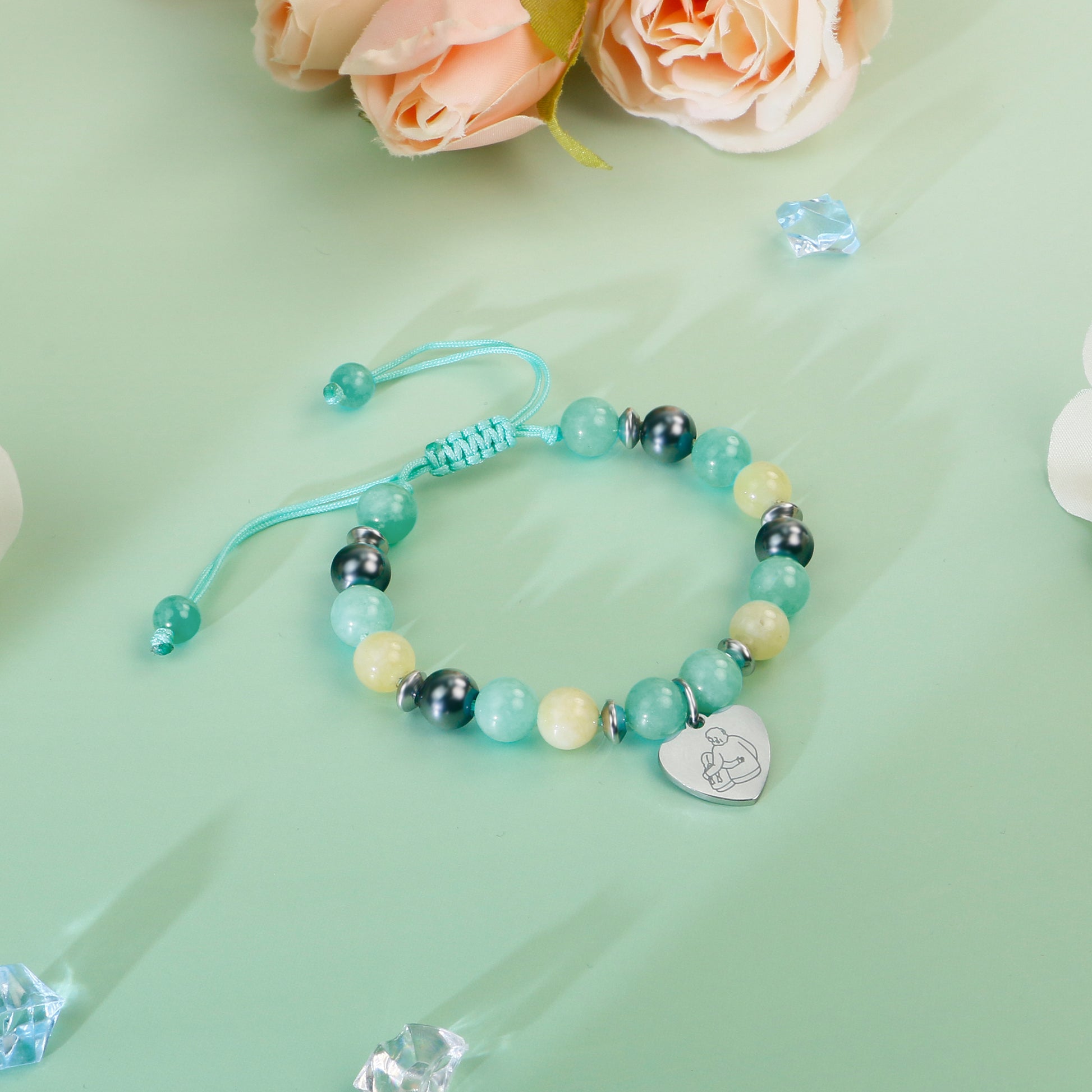 Handmade Grandma Granddaughter Bracelet