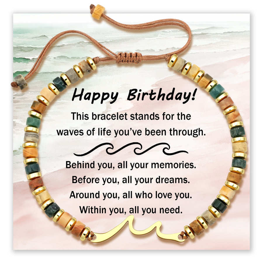 Green Wave Bracelet