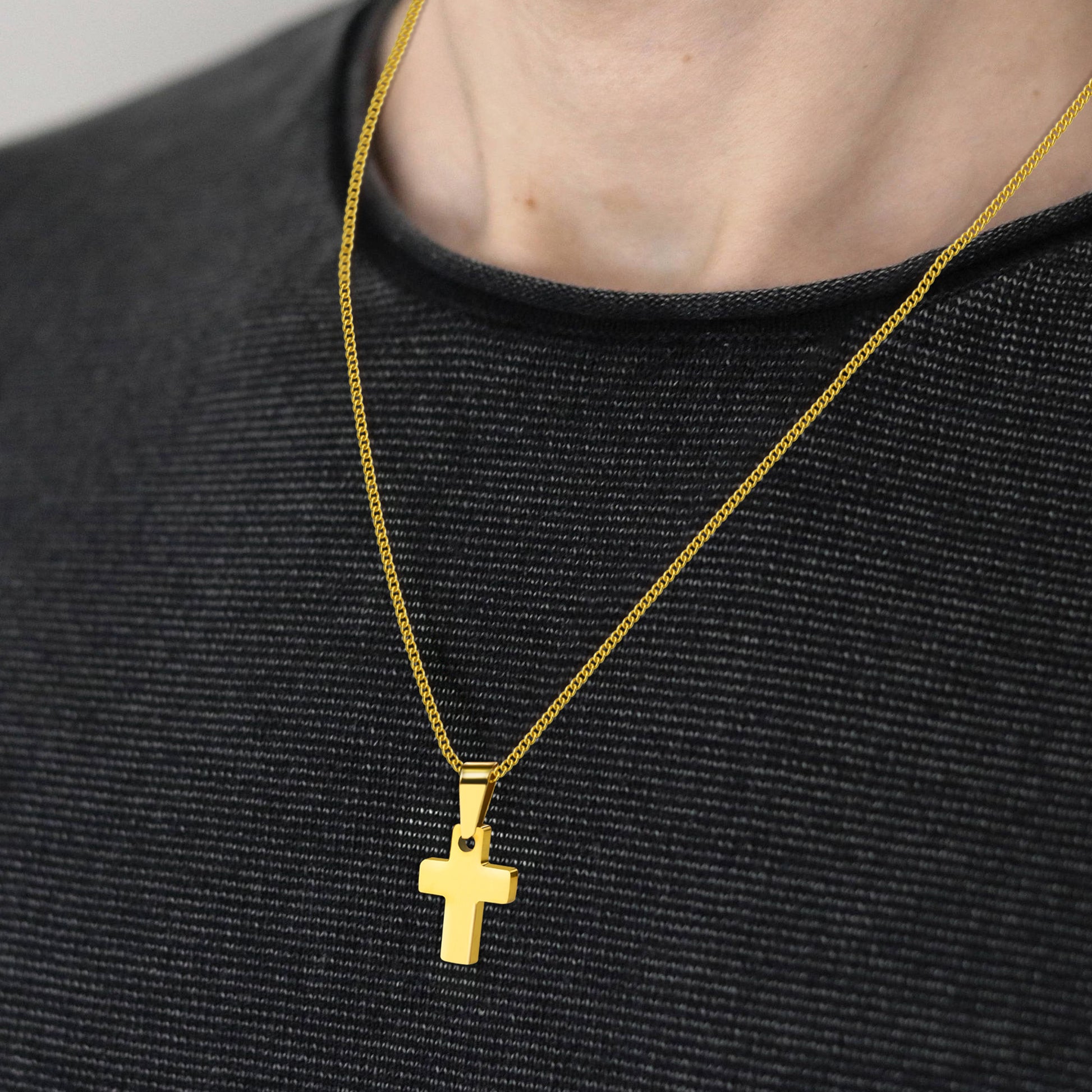 Gold Cross Necklace