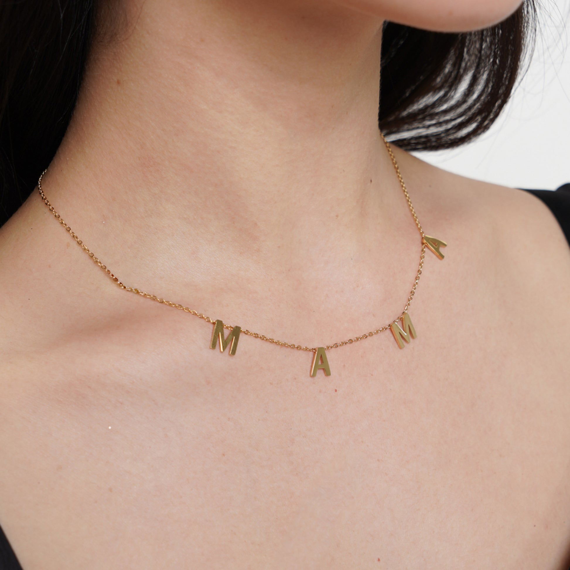 Golden Mother Necklace