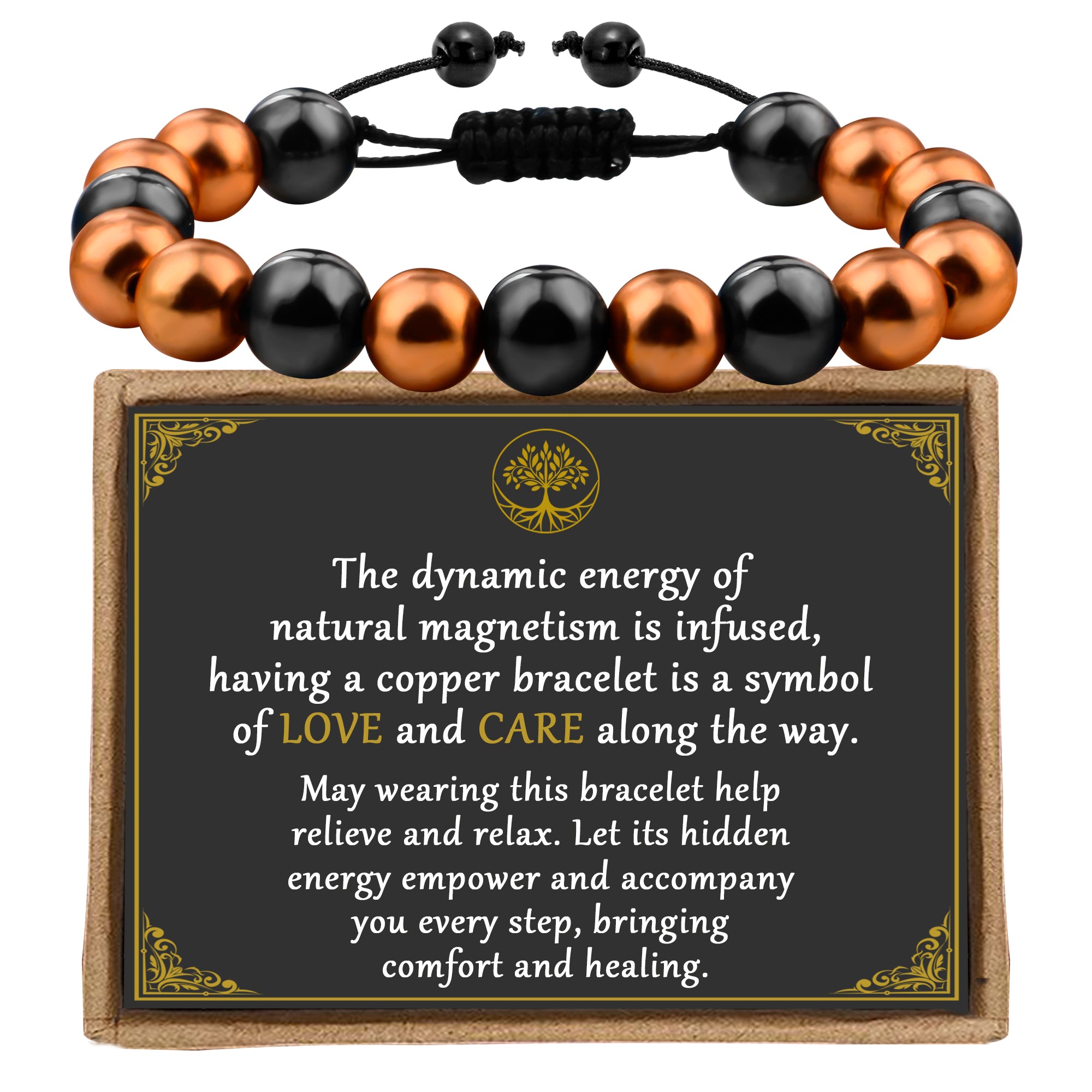 Magnetic Copper Men Bracelet