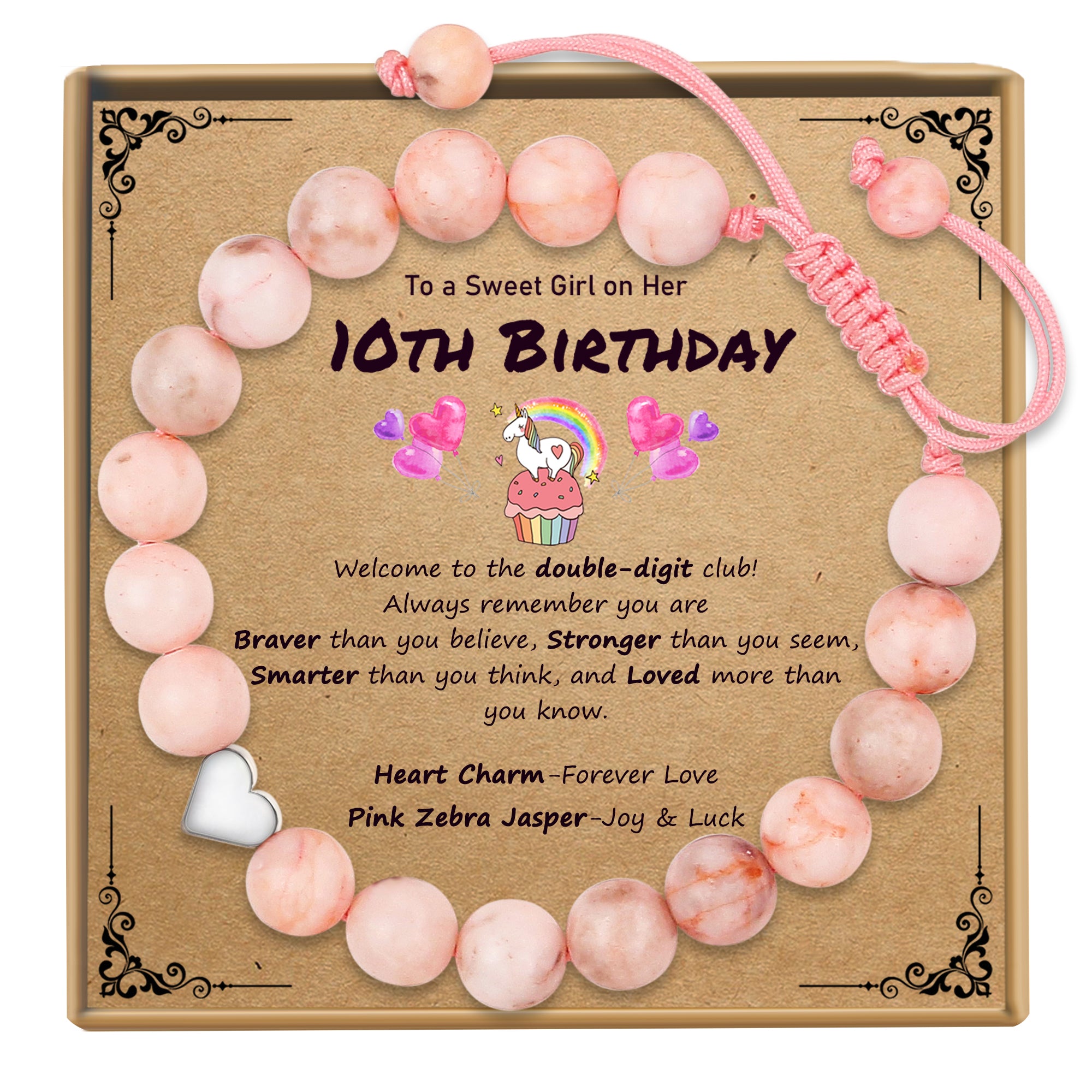 Happy 10th Birthday Bracelet – Sereney