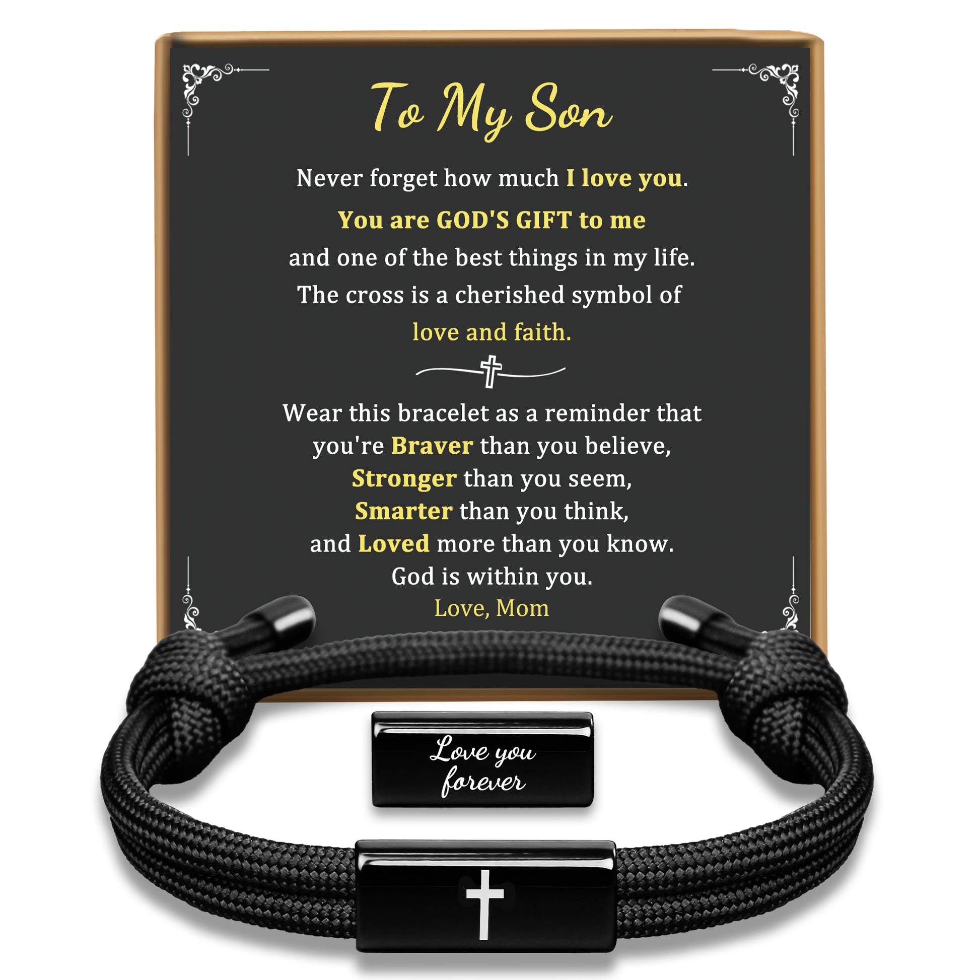 To My Son Bracelet