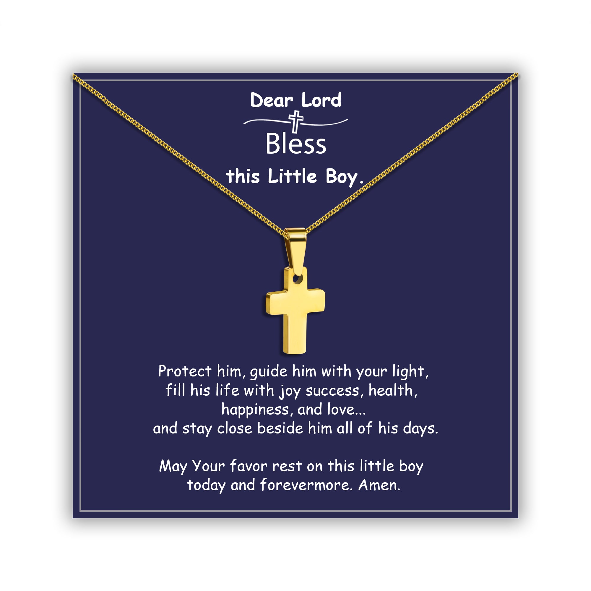 Gold Cross Necklace