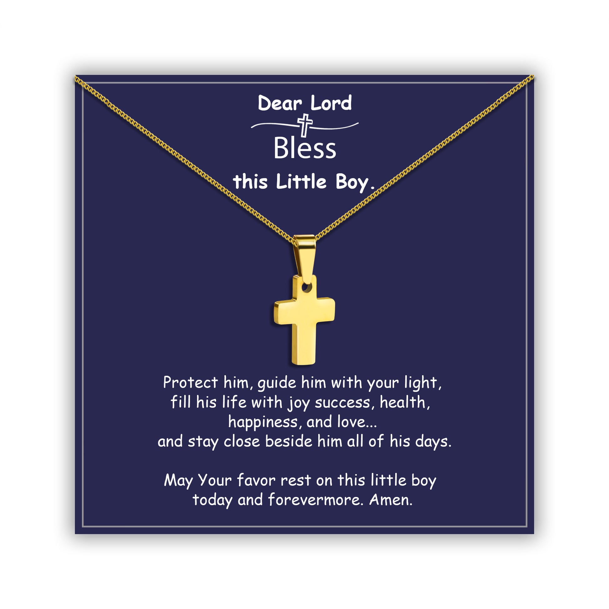 Gold Cross Necklace