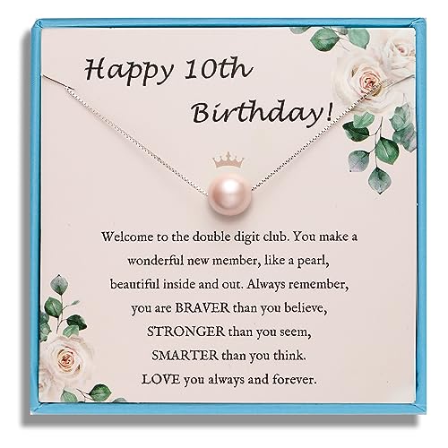 Ieftop 8 year old girl birthday gift - S925 Sterling Silver Chain Pearl  Birthday Necklace 8th Birthday Gifts for Girls Happy Birthday Gifts for 8  Year Old Girls Daughter Granddaughter Niece Jewelry - Yahoo Shopping